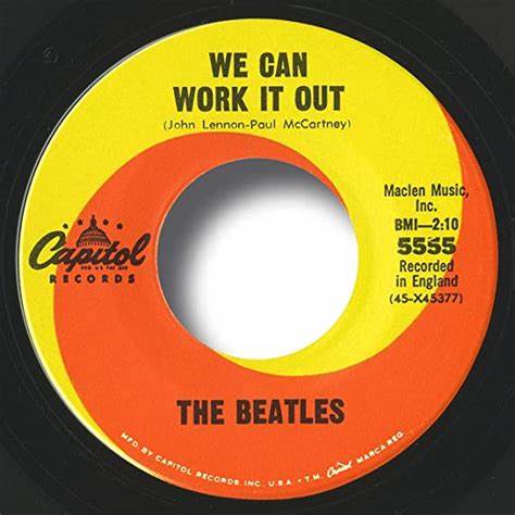 Web Pic - We Can Work It Out - record